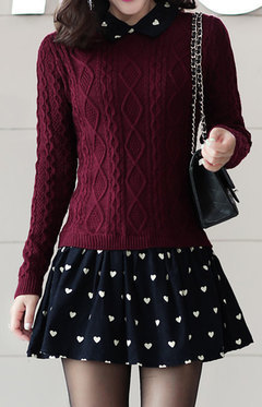 新穎款式 高領(lǐng)毛衣，演繹精致典雅與知性端莊